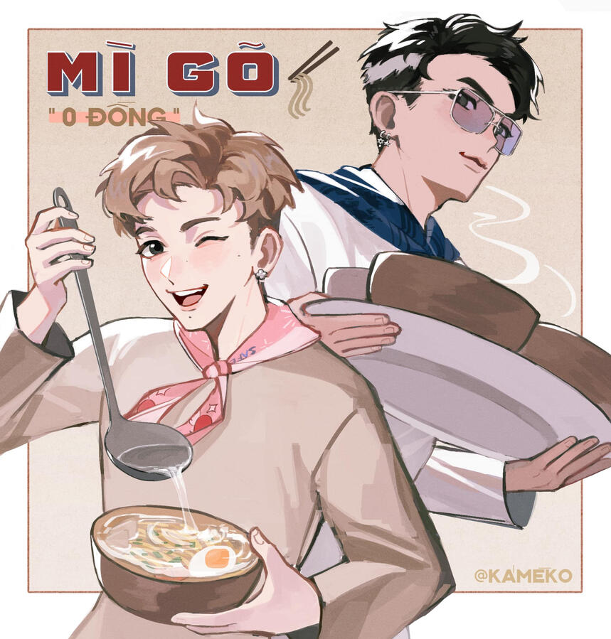 Fanart &quot;Mì gõ 0đ - Số đặc biệt&quot;