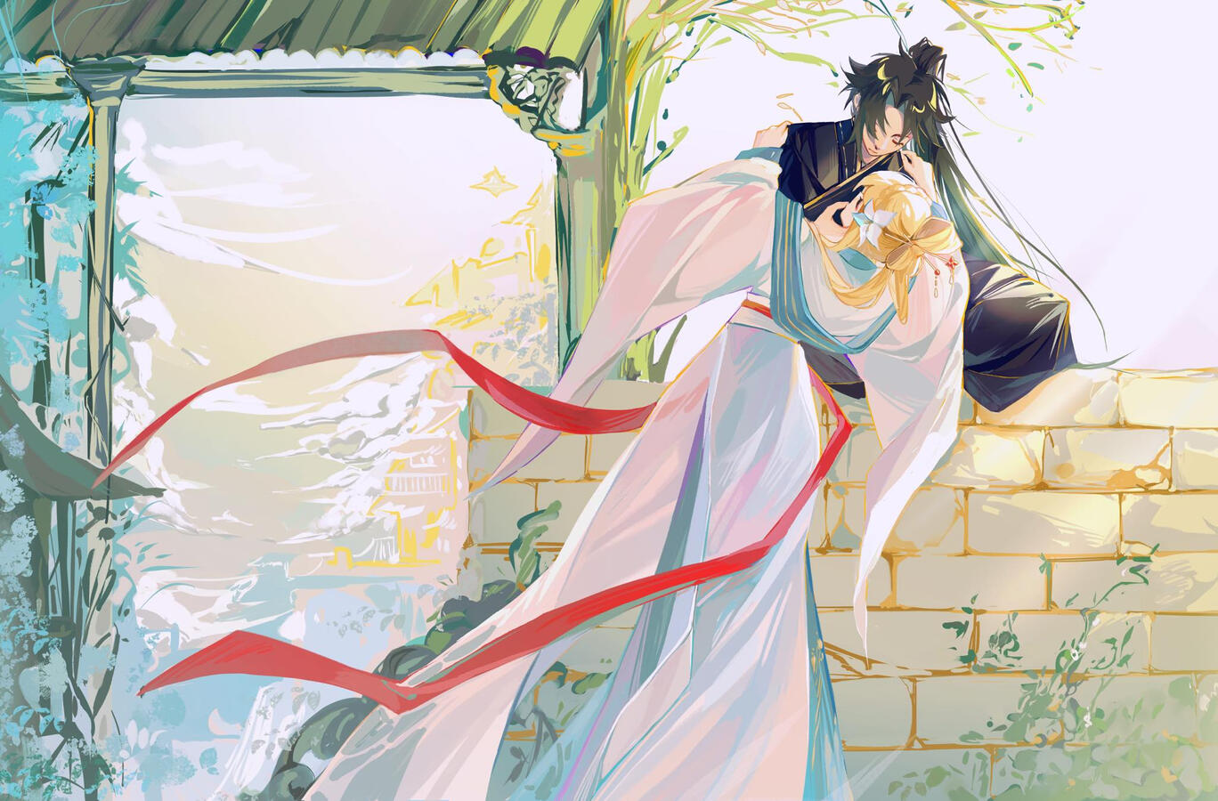 Xiao - Lumine (Genshin Impact) Fanzine cover | Collab with Machi Mile